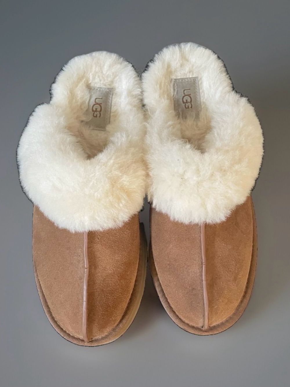 UGG Disquette Slippers Brown US 9 Like New